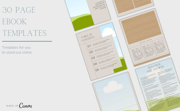 Download Canva Online EBook Templates Coaching - Template Collection