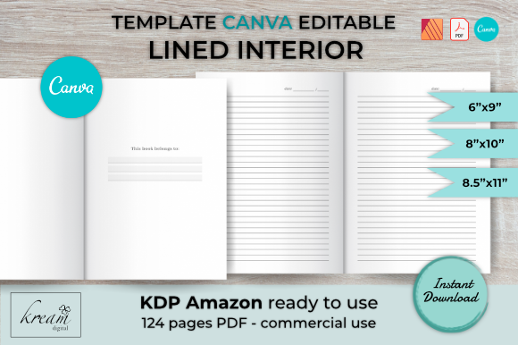 Download CANVA Lined Interior Template - Template Collection