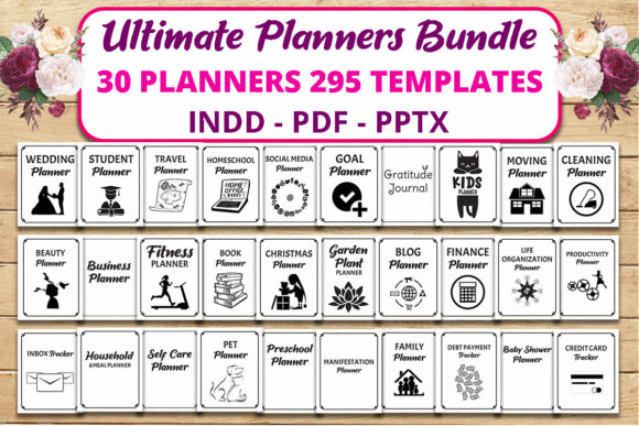 Download Ultimate Planners Bundle KDP Template - Template Collection