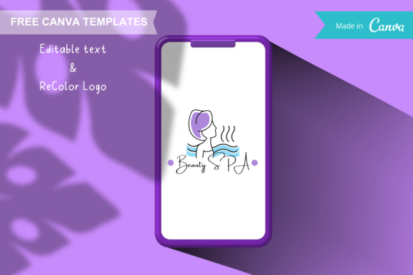 Download Canva Logo Templates - Hot Shower Logo - Template Collection