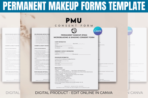 Download Permanent Makeup Forms Template - Template Collection