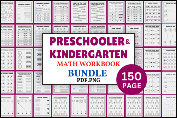 Download Preschool and Kindergarten Math Workbook - Workbook Collection