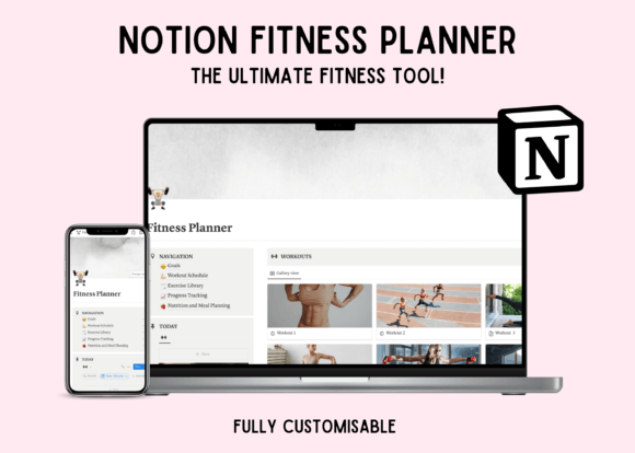 Download Notion Fitness Planner Template - Template Collection