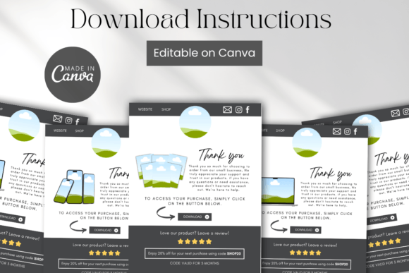 Download Digital Download Instruction Template - Template Collection