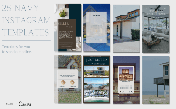 Download Realtor Insta Canva Story Templates - Template Collection