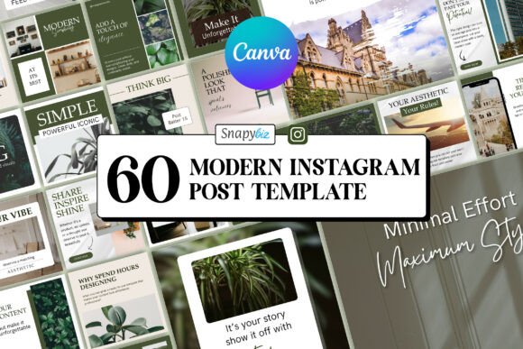Download Modern Instagram Canva Post Template - Template Collection