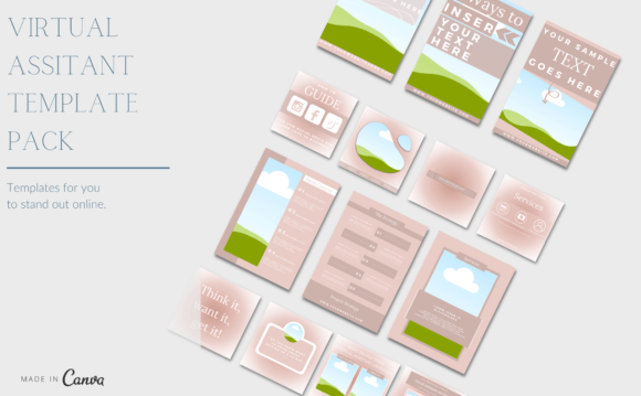 Download 130 VA Canva Templates - Template Collection