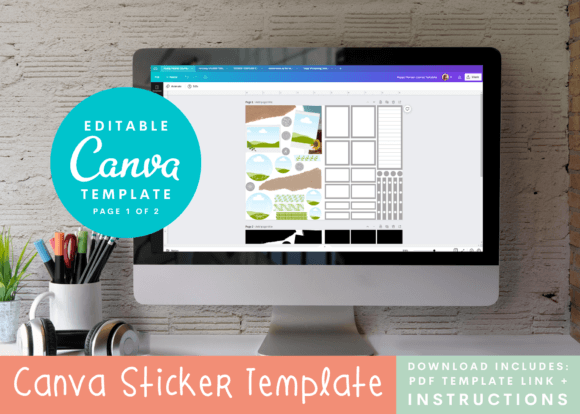 Download Canva Happy Planner Journal Template - Template Collection