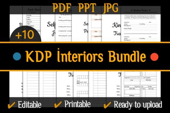 Download Mega Editable KDP Interior Bundle - Mega Collection