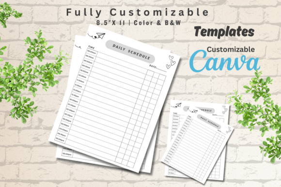 Download Editable Daily Schedule Template - Template Collection