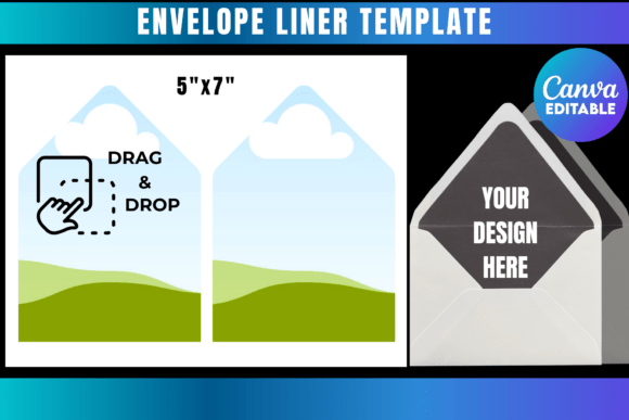 Download Envelope Liner Canva Template - Template Collection
