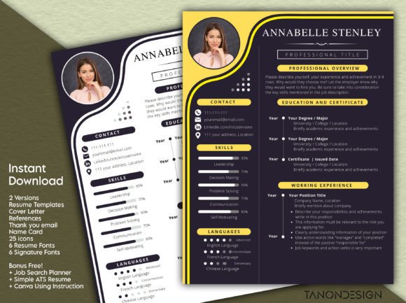 Download Creative Modern Resume Templates - Template Collection