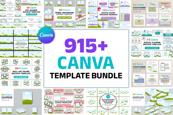 Download 915+ Canva Template Bundle Mega Pack - Mega Collection