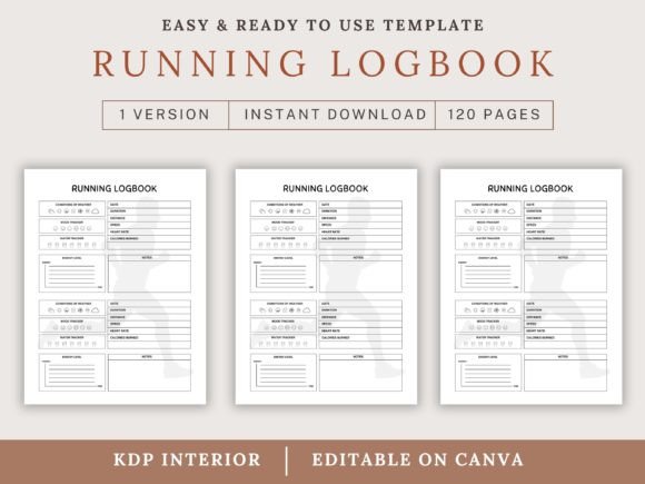 Download Running Log Book KDP Interiors - Kdp interiors Collection