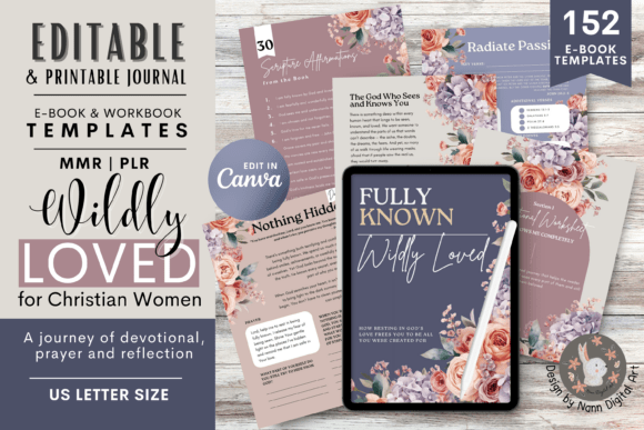 Download Devotional Journal Canva Ebook Templates - Template Collection