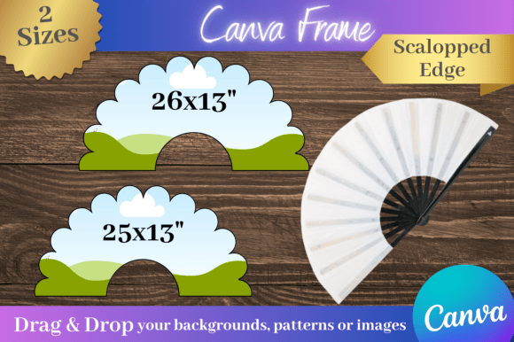 Download Canva Clack Fan Scalloped Edge Template2 - Template Collection