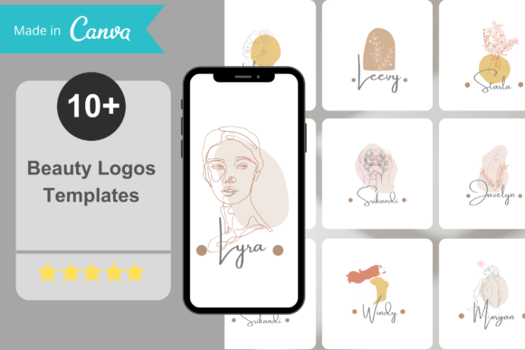 Download Aesthetic Beauty Logo - Canva Templates - Template Collection